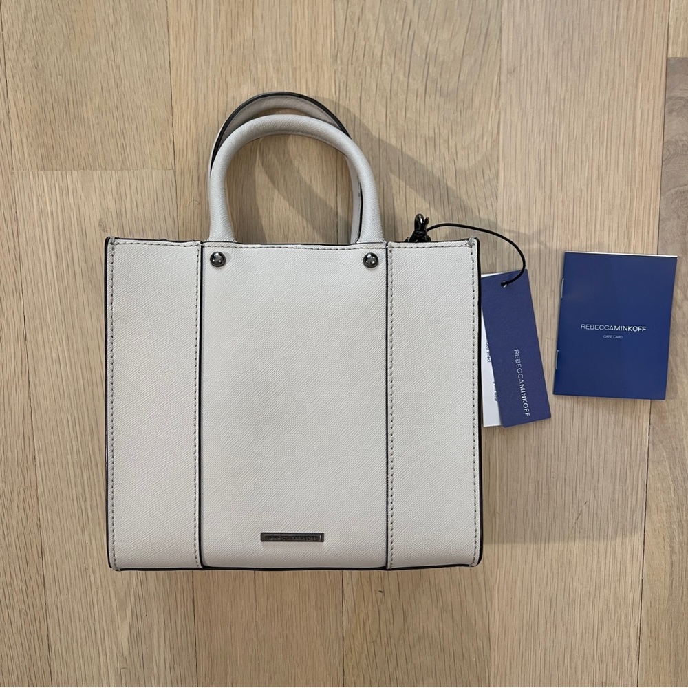 NWT Rebecca Minkoff MAB Grey Mini Cross-Body Bag handbag